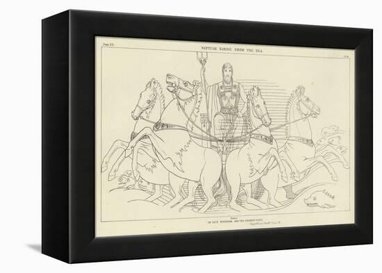 Neptune Rising from the Sea-John Flaxman-Framed Premier Image Canvas