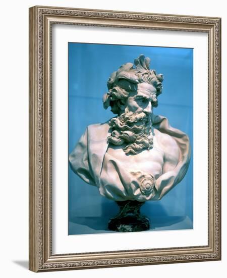 Neptune, Roman God of the Oceans-null-Framed Giclee Print