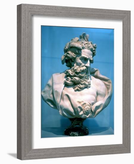 Neptune, Roman God of the Oceans-null-Framed Giclee Print