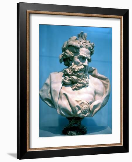 Neptune, Roman God of the Oceans-null-Framed Giclee Print