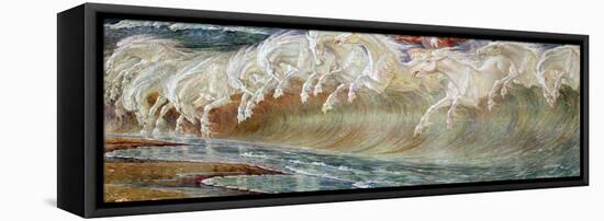 Neptune's Horses, 1892-Walter Crane-Framed Premier Image Canvas