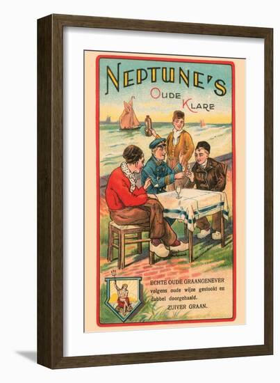 Neptune's Oude Klare-Litho Myncke-Framed Art Print