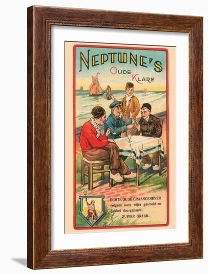 Neptune's Oude Klare-Litho Myncke-Framed Art Print