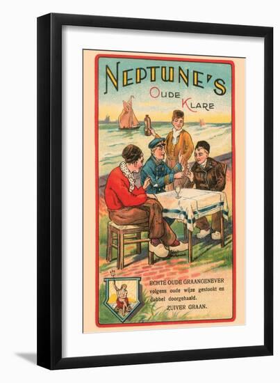 Neptune's Oude Klare-Litho Myncke-Framed Art Print
