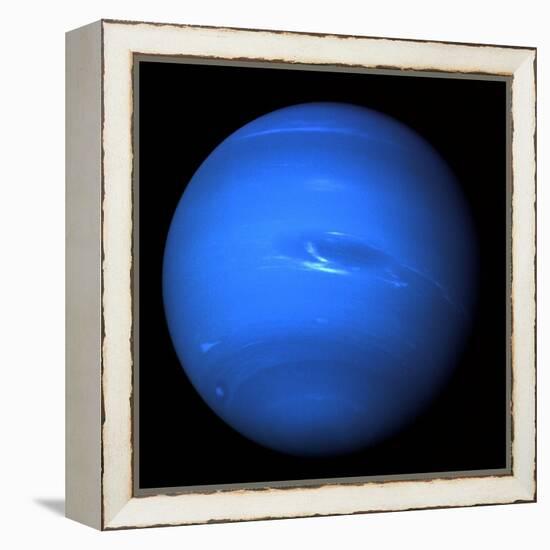 Neptune, Voyager 2 Image-null-Framed Premier Image Canvas