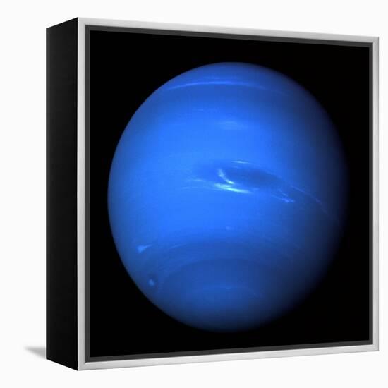 Neptune, Voyager 2 Image-null-Framed Premier Image Canvas