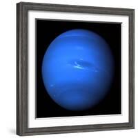 Neptune, Voyager 2 Image-null-Framed Premium Photographic Print