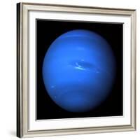 Neptune, Voyager 2 Image-null-Framed Premium Photographic Print