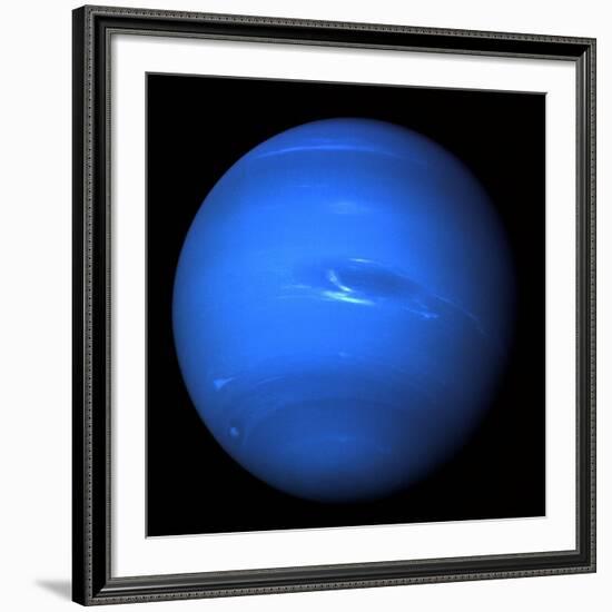 Neptune, Voyager 2 Image-null-Framed Photographic Print