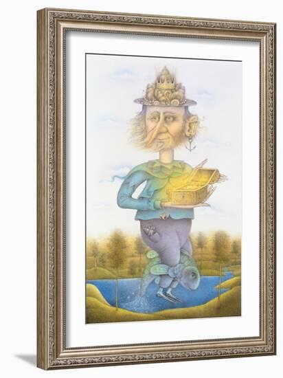 Neptune-Wayne Anderson-Framed Giclee Print