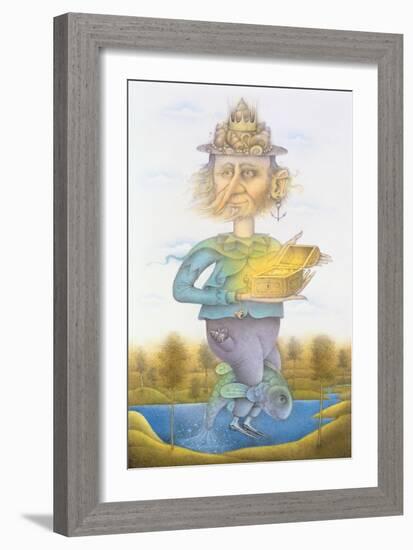 Neptune-Wayne Anderson-Framed Giclee Print