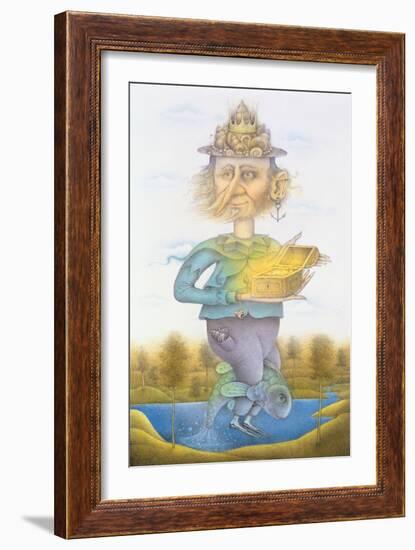 Neptune-Wayne Anderson-Framed Giclee Print