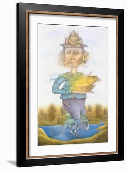 Neptune-Wayne Anderson-Framed Giclee Print