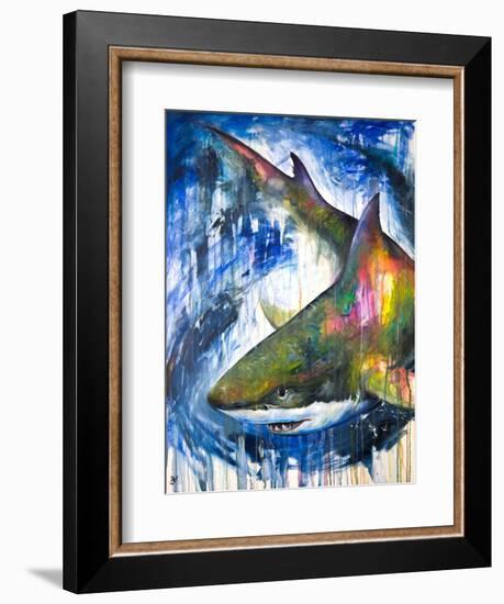 Neptune-Marc Allante-Framed Art Print