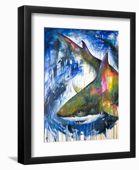 Neptune-Marc Allante-Framed Art Print