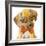 Nerd Pup Square-Lanie Loreth-Framed Art Print