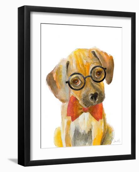 Nerd Pup-Lanie Loreth-Framed Art Print