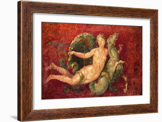 Nereid on a Sea Horse, C. 54-68-null-Framed Art Print