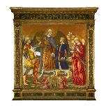 Panel Showing Madonna with Child-Neri Di Bicci-Giclee Print
