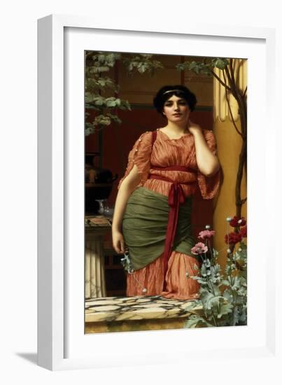 Nerissa, 1906-John William Godward-Framed Giclee Print