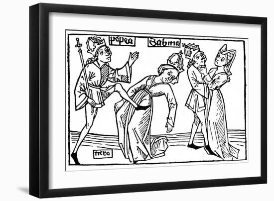 Nero and Poppaea, 1479-null-Framed Giclee Print