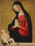 The Madonna Adoring the Child-Neroccio Di Landi-Framed Giclee Print