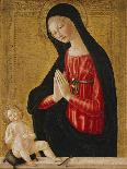 The Madonna Adoring the Child-Neroccio Di Landi-Framed Giclee Print