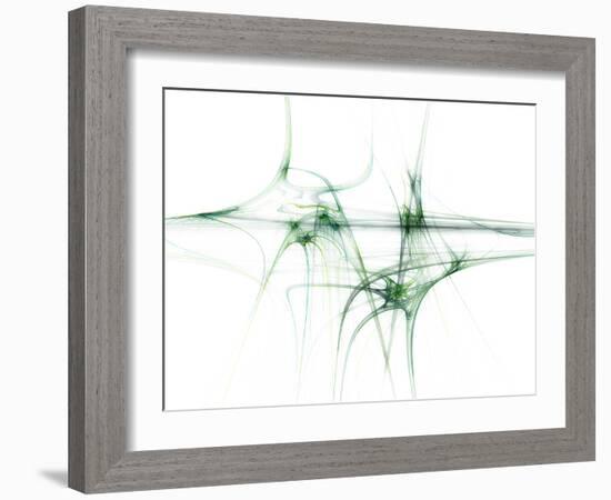 Nerve Cells, Abstract Artwork-Laguna Design-Framed Photographic Print