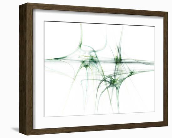 Nerve Cells, Abstract Artwork-Laguna Design-Framed Photographic Print