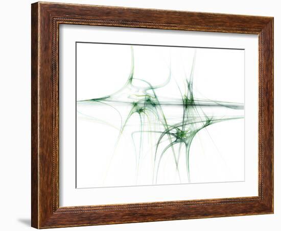 Nerve Cells, Abstract Artwork-Laguna Design-Framed Photographic Print