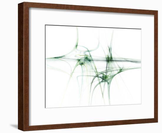 Nerve Cells, Abstract Artwork-Laguna Design-Framed Photographic Print