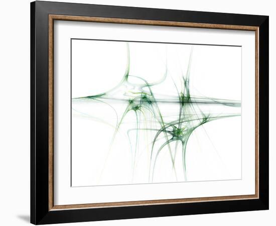 Nerve Cells, Abstract Artwork-Laguna Design-Framed Photographic Print