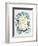 Nerve - Green and Gold-Cat Coquillette-Framed Premium Giclee Print