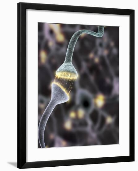 Nerve Synapse, Artwork-Equinox Graphics-Framed Photographic Print