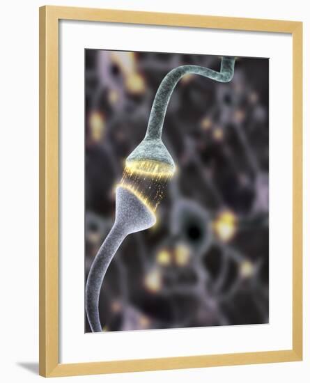 Nerve Synapse, Artwork-Equinox Graphics-Framed Photographic Print