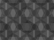 Spider Net Line Geometric Kaleidoscope-NesaCera-Art Print