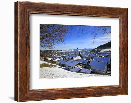 Nesselwang, Allgau, Bavaria, Germany, Europe-Hans-Peter Merten-Framed Photographic Print