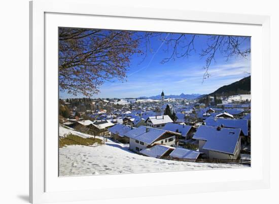 Nesselwang, Allgau, Bavaria, Germany, Europe-Hans-Peter Merten-Framed Photographic Print