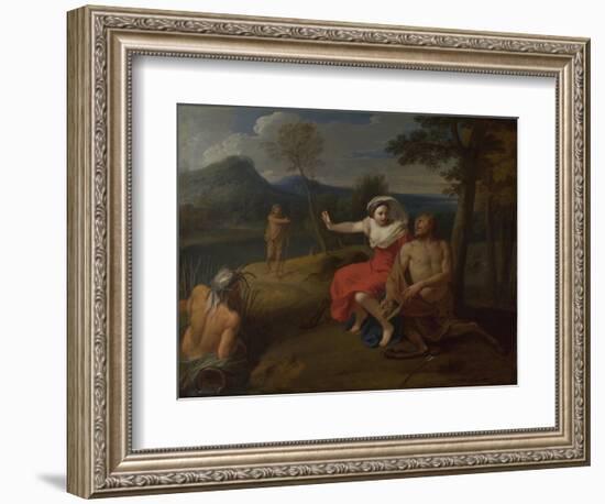 Nessus and Dejanira, Ca 1705-Louis de Boullogne the Younger-Framed Giclee Print