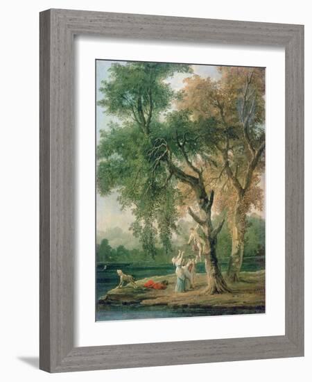 Nest Destroyers, 1780S-Hubert Robert-Framed Giclee Print