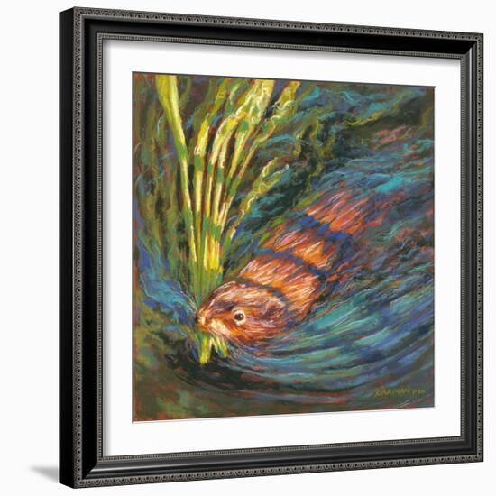 Nesting (formerly Nutria)-Rita Kirkman-Framed Art Print