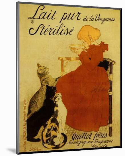 Nestle's Milk-Théophile Alexandre Steinlen-Mounted Art Print
