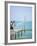 Net Fishing, Caye Caulker, Belize-Russell Young-Framed Photographic Print