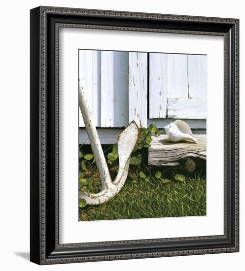 Net House Harbor-Jack Saylor-Framed Art Print