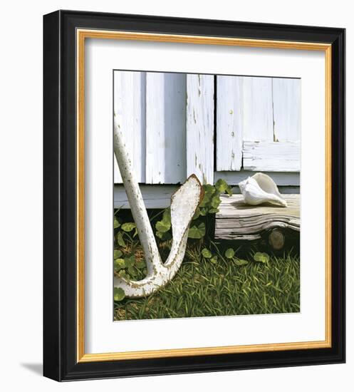 Net House Harbor-Jack Saylor-Framed Art Print