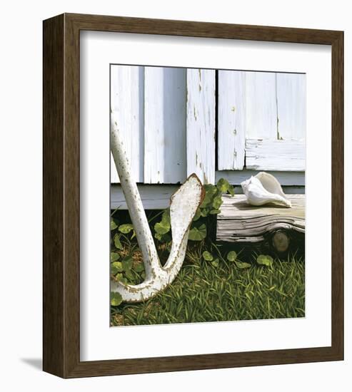 Net House Harbor-Jack Saylor-Framed Art Print