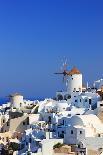 Overview on Oia on the Island of Santorini in Greece-Netfalls-Photographic Print
