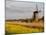 Netherland, Kinderdijk. Windmills along the canal.-Julie Eggers-Mounted Photographic Print