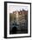 Netherlands, Amsterdam. Traditional houses along the canals and bridge crossing.-Julie Eggers-Framed Photographic Print