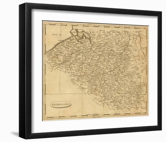 Netherlands, c.1812-Aaron Arrowsmith-Framed Art Print